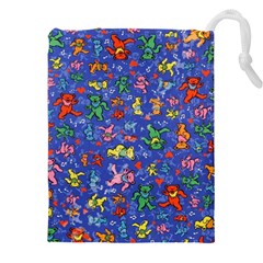 Grateful Dead Dancing Bears Pattern Drawstring Pouch (5xl)