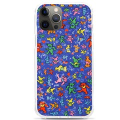 Grateful Dead Dancing Bears Pattern Iphone 12 Pro Max Tpu Uv Print Case