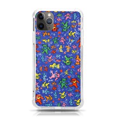 Grateful Dead Dancing Bears Pattern Iphone 11 Pro Max 6 5 Inch Tpu Uv Print Case by Salmanaz77