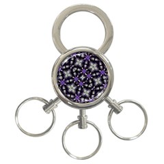 Gothic Radiance 3-ring Key Chain