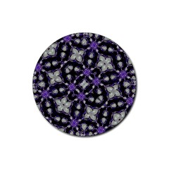 Gothic Radiance Rubber Coaster (round) by dflcprintsclothing