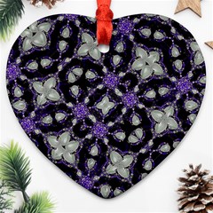 Gothic Radiance Heart Ornament (two Sides) by dflcprintsclothing