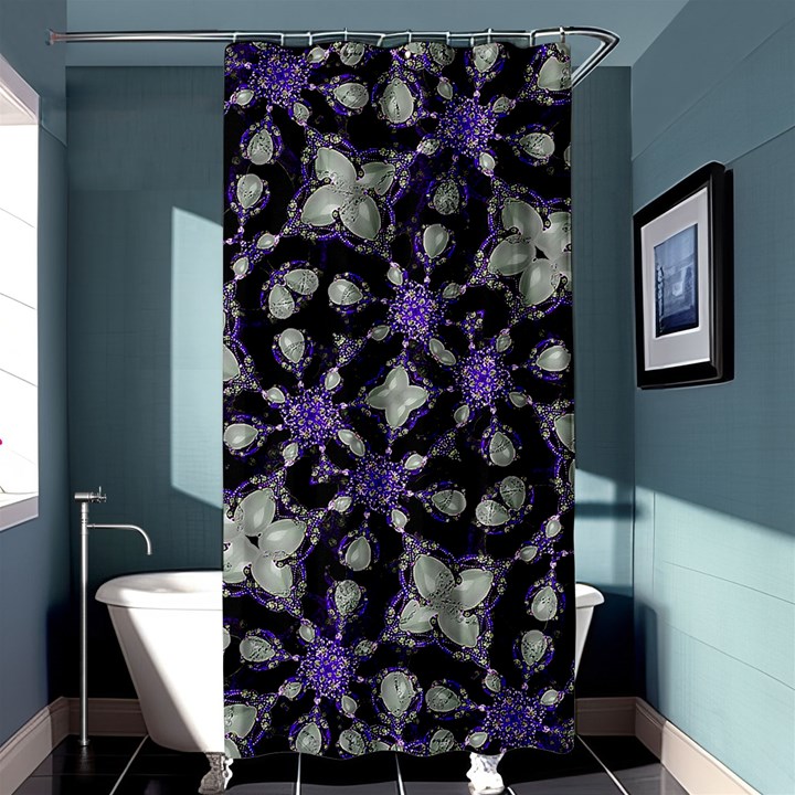 Gothic Radiance Shower Curtain 36  x 72  (Stall) 