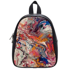 Abstract Flames School Bag (small)