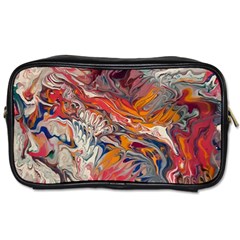 Abstract Flames Toiletries Bag (two Sides)