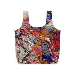 Abstract Flames Full Print Recycle Bag (s)