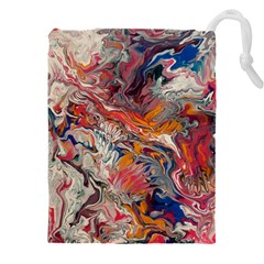 Abstract Flames Drawstring Pouch (5xl)