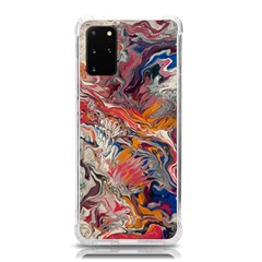 Abstract Flames Samsung Galaxy S20 Plus 6 7 Inch Tpu Uv Case