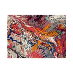 Abstract Flames Premium Plush Fleece Blanket (mini)