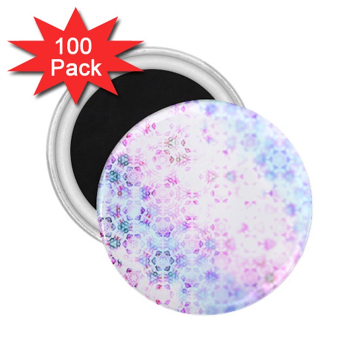 Digital Art Artwork Abstract Pink Purple 2.25  Magnets (100 pack) 