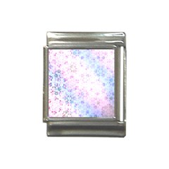 Digital Art Artwork Abstract Pink Purple Italian Charm (13mm) by Dutashop