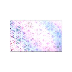 Digital Art Artwork Abstract Pink Purple Sticker Rectangular (10 Pack)