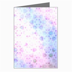 Digital Art Artwork Abstract Pink Purple Greeting Card