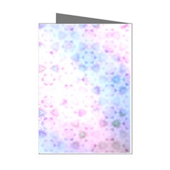 Digital Art Artwork Abstract Pink Purple Mini Greeting Cards (pkg Of 8)