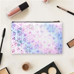 Digital Art Artwork Abstract Pink Purple Cosmetic Bag (Medium) Back