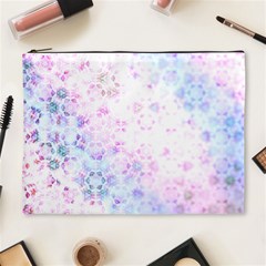 Digital Art Artwork Abstract Pink Purple Cosmetic Bag (xl)