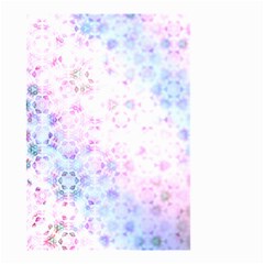 Digital Art Artwork Abstract Pink Purple Small Garden Flag (two Sides)