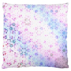 Digital Art Artwork Abstract Pink Purple Large Premium Plush Fleece Cushion Case (one Side)