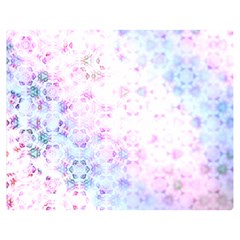 Digital Art Artwork Abstract Pink Purple Two Sides Premium Plush Fleece Blanket (teen Size)