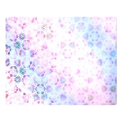 Digital Art Artwork Abstract Pink Purple Premium Plush Fleece Blanket (large) by Dutashop