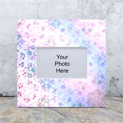 Digital Art Artwork Abstract Pink Purple White Box Photo Frame 4  X 6 