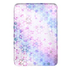 Digital Art Artwork Abstract Pink Purple Rectangular Glass Fridge Magnet (4 Pack) by Dutashop