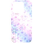 Digital Art Artwork Abstract Pink Purple iPhone 15 Pro Black UV Print PC Hardshell Case Front