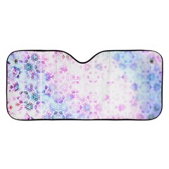 Digital Art Artwork Abstract Pink Purple Car Windshield Sunshade