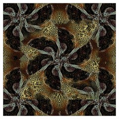 Abstract Ornate Organic Texture Design Print Lightweight Scarf 