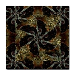 Abstract Ornate Organic Texture Design Print Tile Coaster