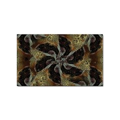 Abstract Ornate Organic Texture Design Print Sticker Rectangular (100 pack)