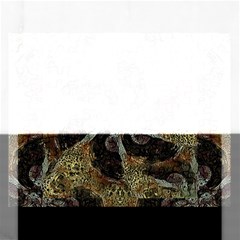 Abstract Ornate Organic Texture Design Print Rectangular Jigsaw Puzzl