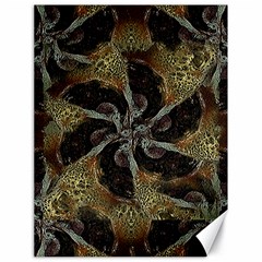 Abstract Ornate Organic Texture Design Print Canvas 18  x 24 