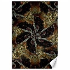 Abstract Ornate Organic Texture Design Print Canvas 20  x 30 