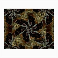 Abstract Ornate Organic Texture Design Print Small Glasses Cloth (2 Sides)