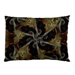 Abstract Ornate Organic Texture Design Print Pillow Case