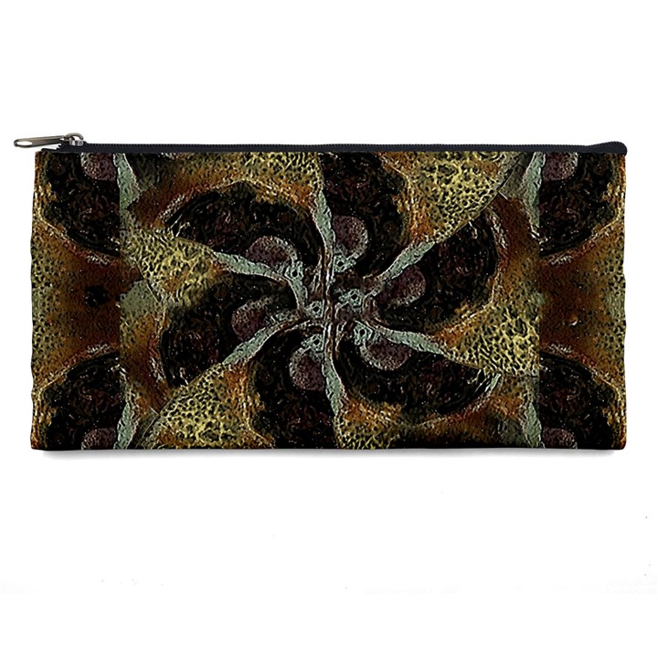 Abstract Ornate Organic Texture Design Print Pencil Cases