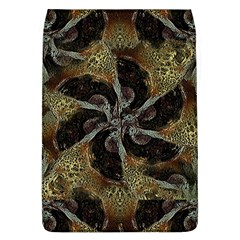 Abstract Ornate Organic Texture Design Print Removable Flap Cover (L)