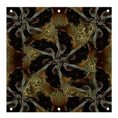 Abstract Ornate Organic Texture Design Print Banner and Sign 4  x 4 