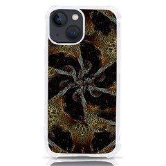 Abstract Ornate Organic Texture Design Print iPhone 13 mini TPU UV Print Case