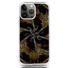 Abstract Ornate Organic Texture Design Print iPhone 13 Pro Max TPU UV Print Case