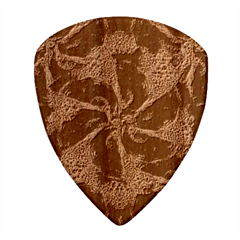 Abstract Ornate Organic Texture Design Print Wood Guitar Pick (Set of 10)