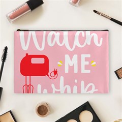 Watch Me Whip  Cosmetic Bag (large)