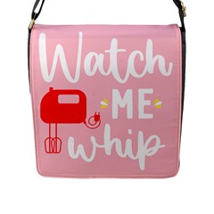 Watch Me Whip  Flap Closure Messenger Bag (l) by ConteMonfrey