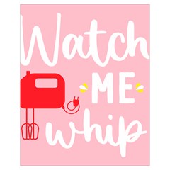 Watch Me Whip  Drawstring Bag (small) by ConteMonfrey