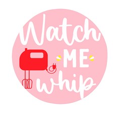 Watch Me Whip  Mini Round Pill Box (pack Of 5)