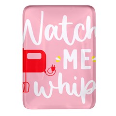 Watch Me Whip  Rectangular Glass Fridge Magnet (4 Pack) by ConteMonfrey