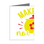 Make Tea Not War  Mini Greeting Cards (Pkg of 8) Right