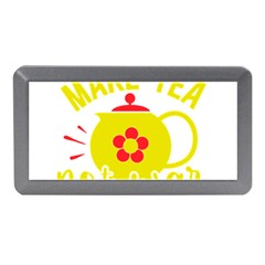 Make Tea Not War  Memory Card Reader (mini)