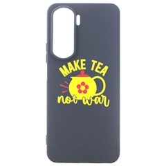 Make Tea Not War  Samsung Galaxy S24 Plus 6 7 Inch Black Tpu Uv Case